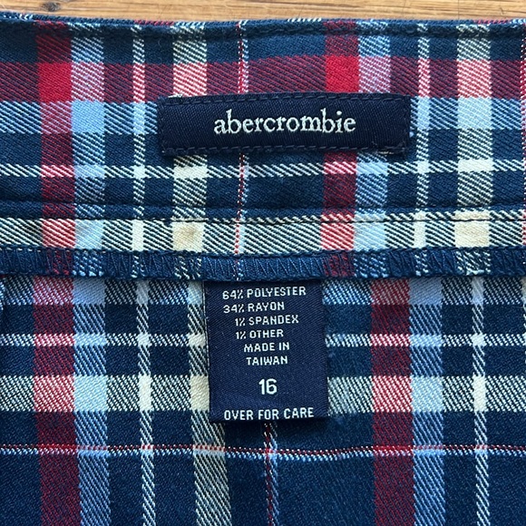 Vintage Abercrombie & Fitch Plaid Skirt - Picture 3 of 5